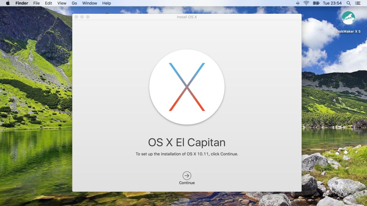 El capitan installer from the mac app store