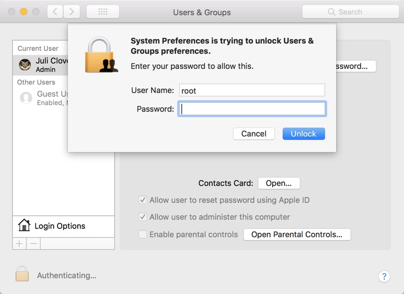 Create Non Adminstator User Account For Mac Os Mojave